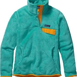 Patagonia Women's Teal Re-Tool Snap-T Fleece